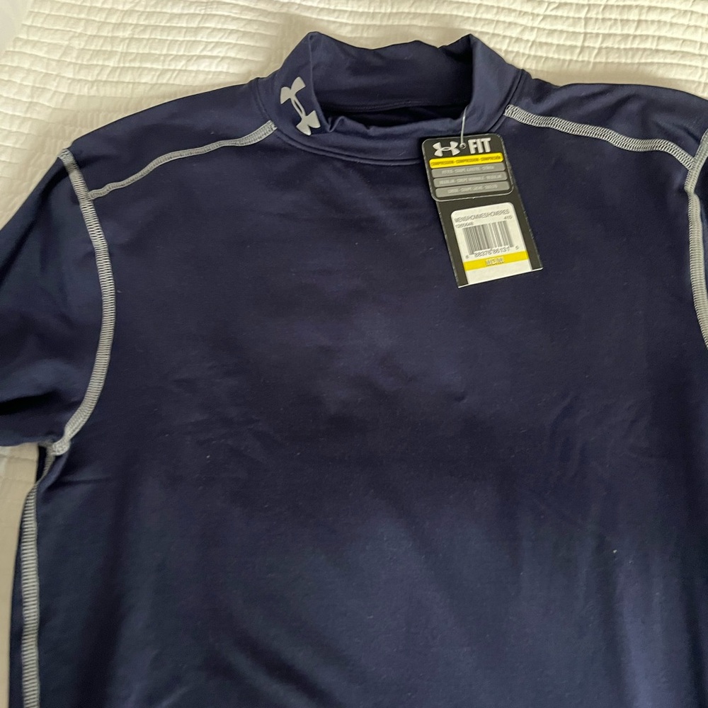 Under Armour Dark Blue Compression Shirt